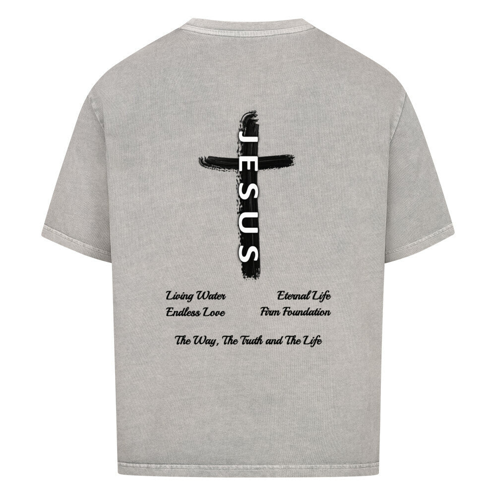 OVERSIZED SHIRT - JESUS CROSS