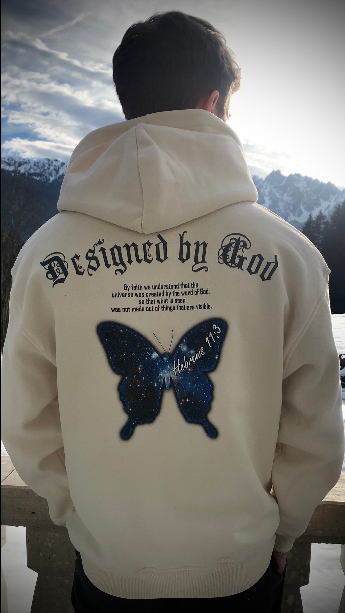 OVERSIZED HOODIE - DESIGNED BY GOD