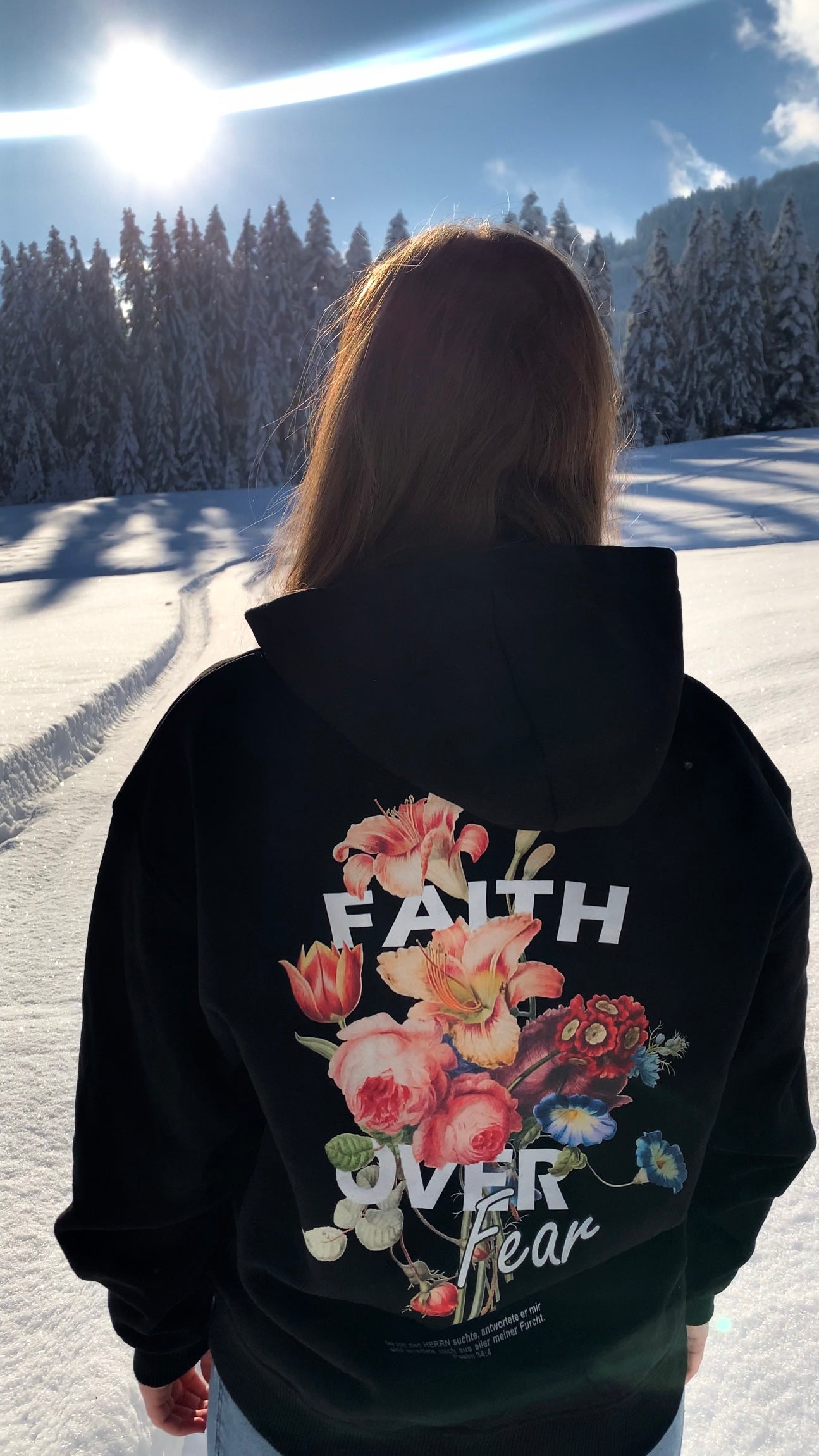 OVERSIZED HOODIE - FAITH OVER FEAR