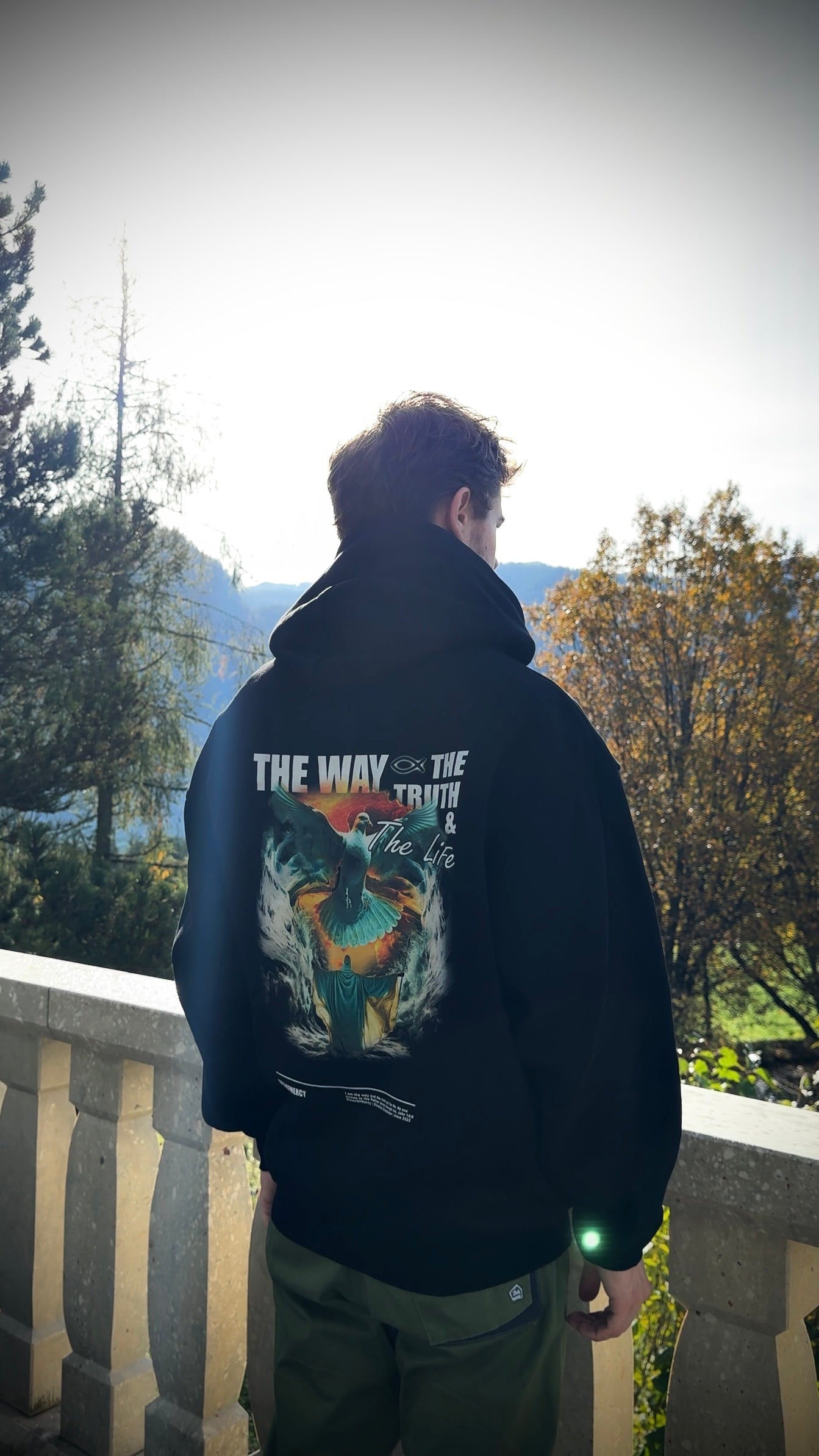 OVERSIZED HOODIE - THE WAY THE TRUTH & THE LIFE