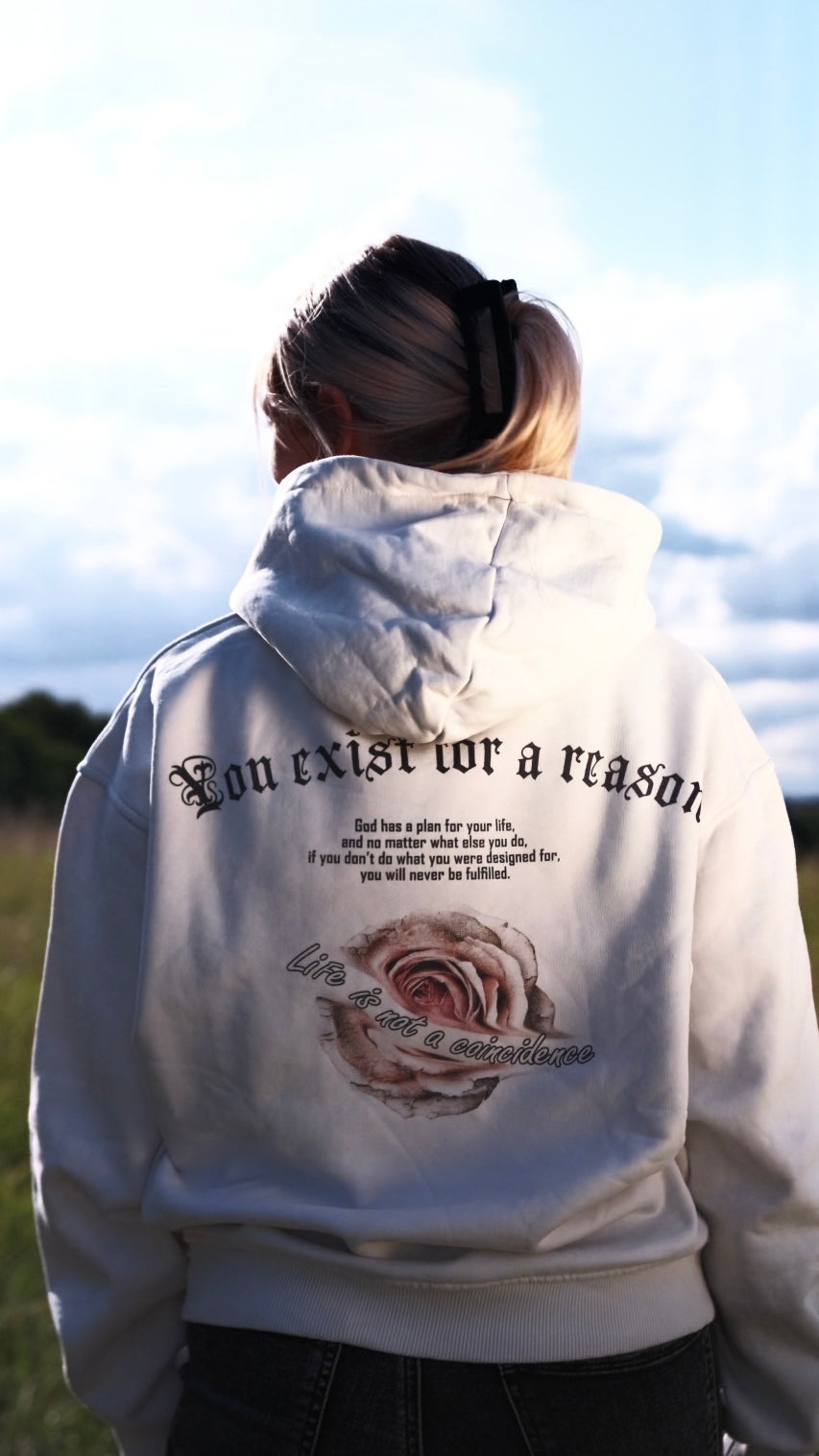 OVERSIZED HOODIE - YOU EXIST FOR A REASON