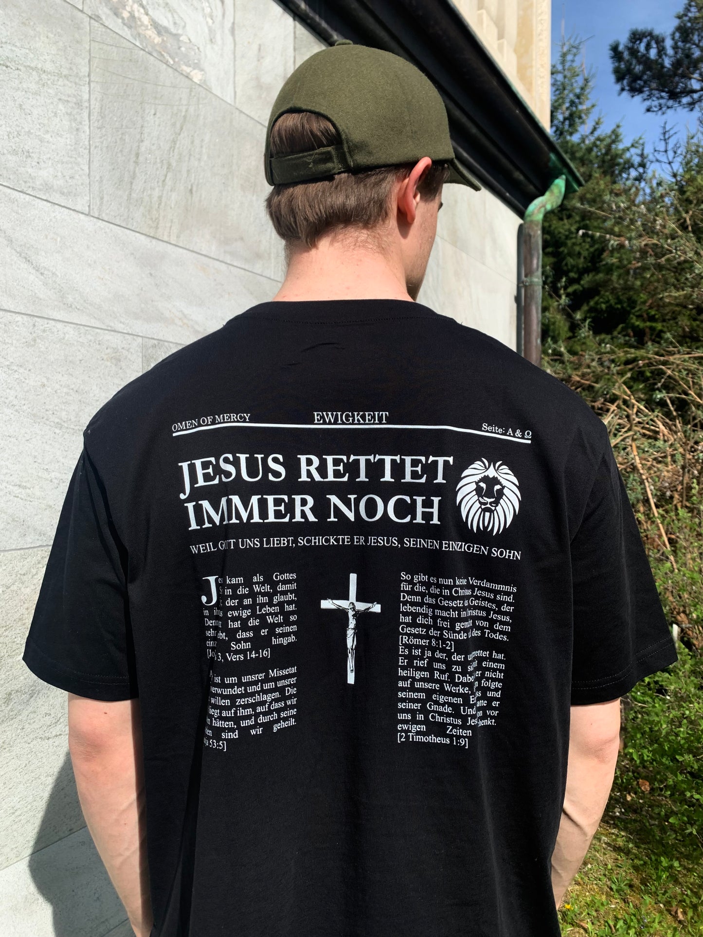 OVERSIZED SHIRT - JESUS RETTET