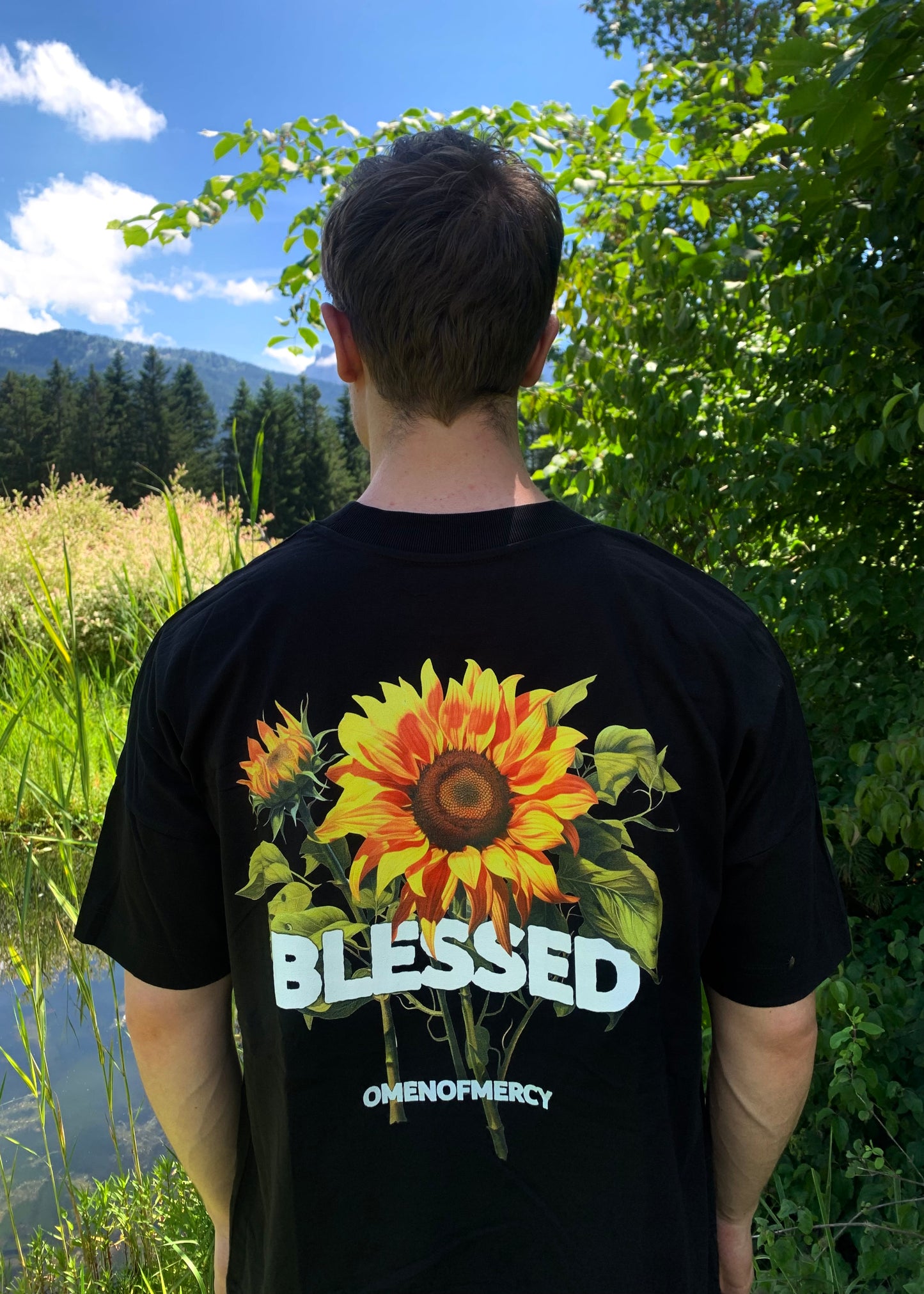 OVERSIZED SHIRT - BLESSED