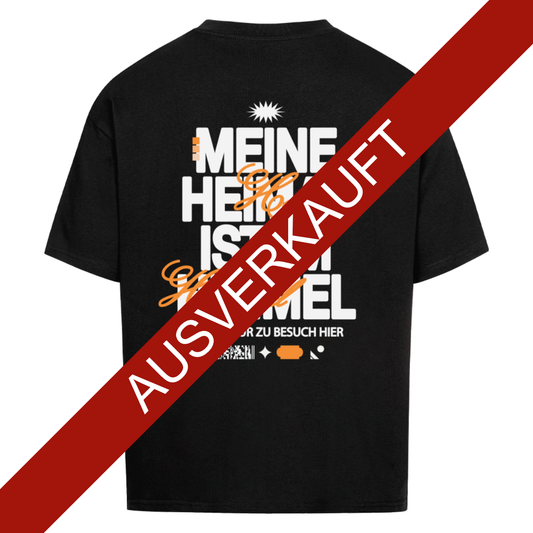 OVERSIZED SHIRT - MEINE HEIMAT IST IM HIMMEL